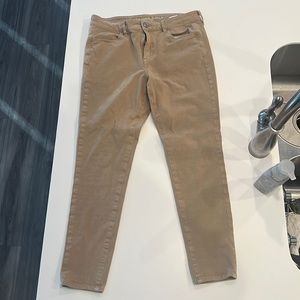 American eagle high rise khaki jegging